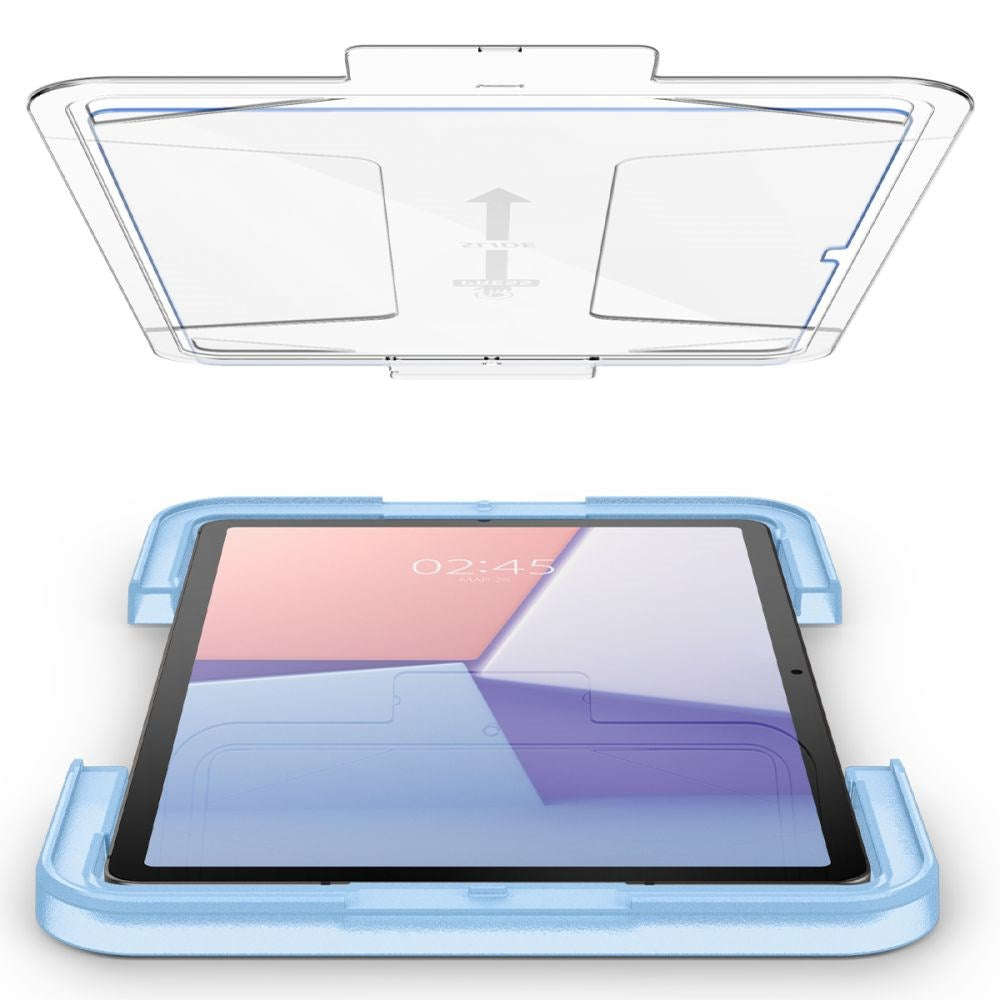 Samsung Galaxy Tab S9+ (Plus) Spigen EZ Fit Glas.tR Skærmbeskyttelse - Gennemsigtig