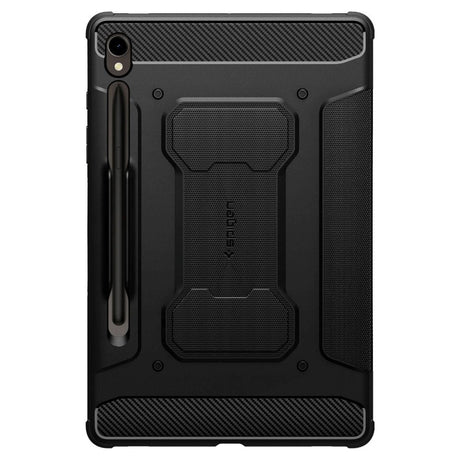 Samsung Galaxy Tab S9 Spigen Rugged Armor Pro Cover m. S-Pen Holder - Sort - (DEMO)