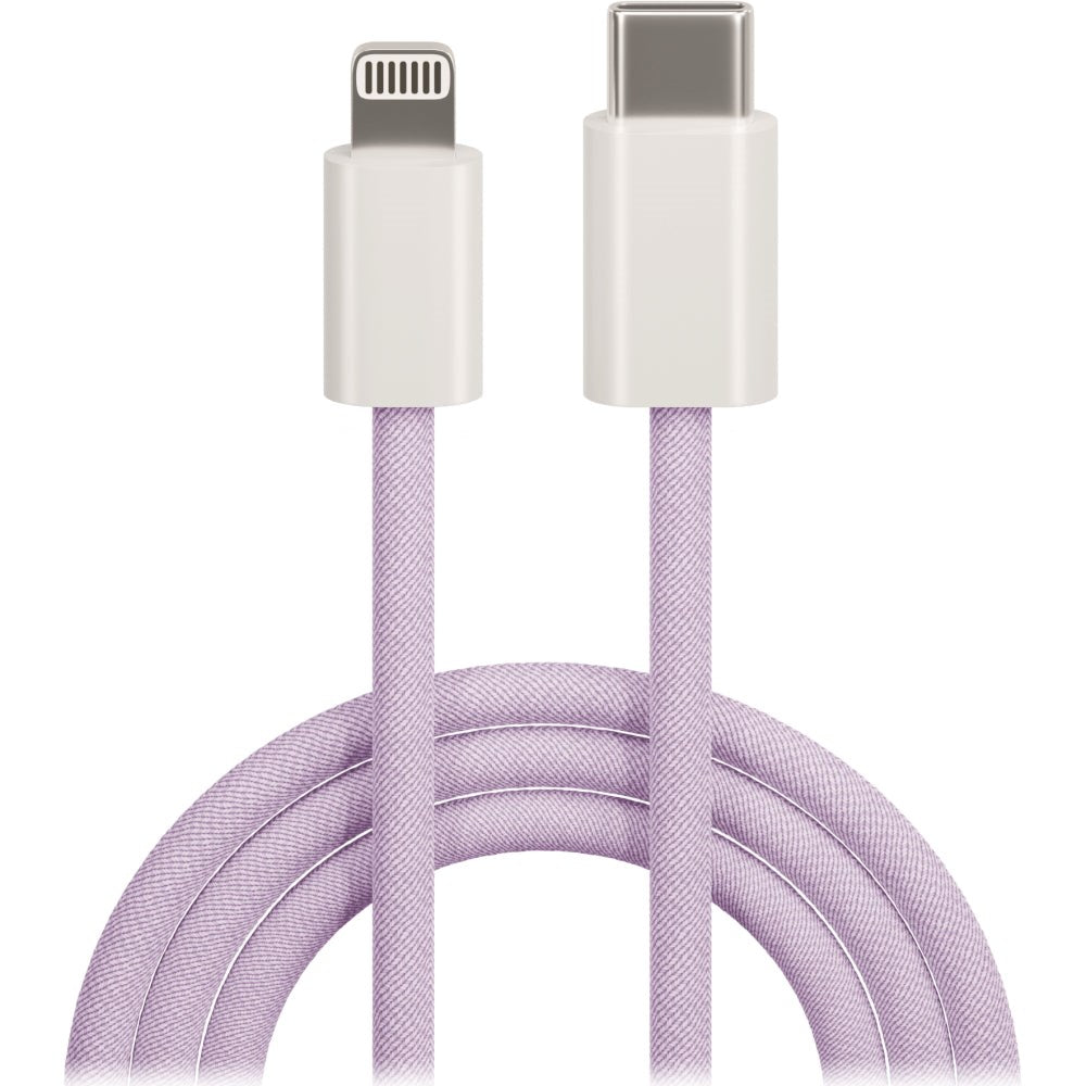 Maxlife USB-C til Lightning Kabel PD 20W 1M - Lilla