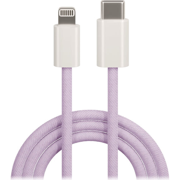 Maxlife USB-C til Lightning Kabel PD 20W 1M - Lilla