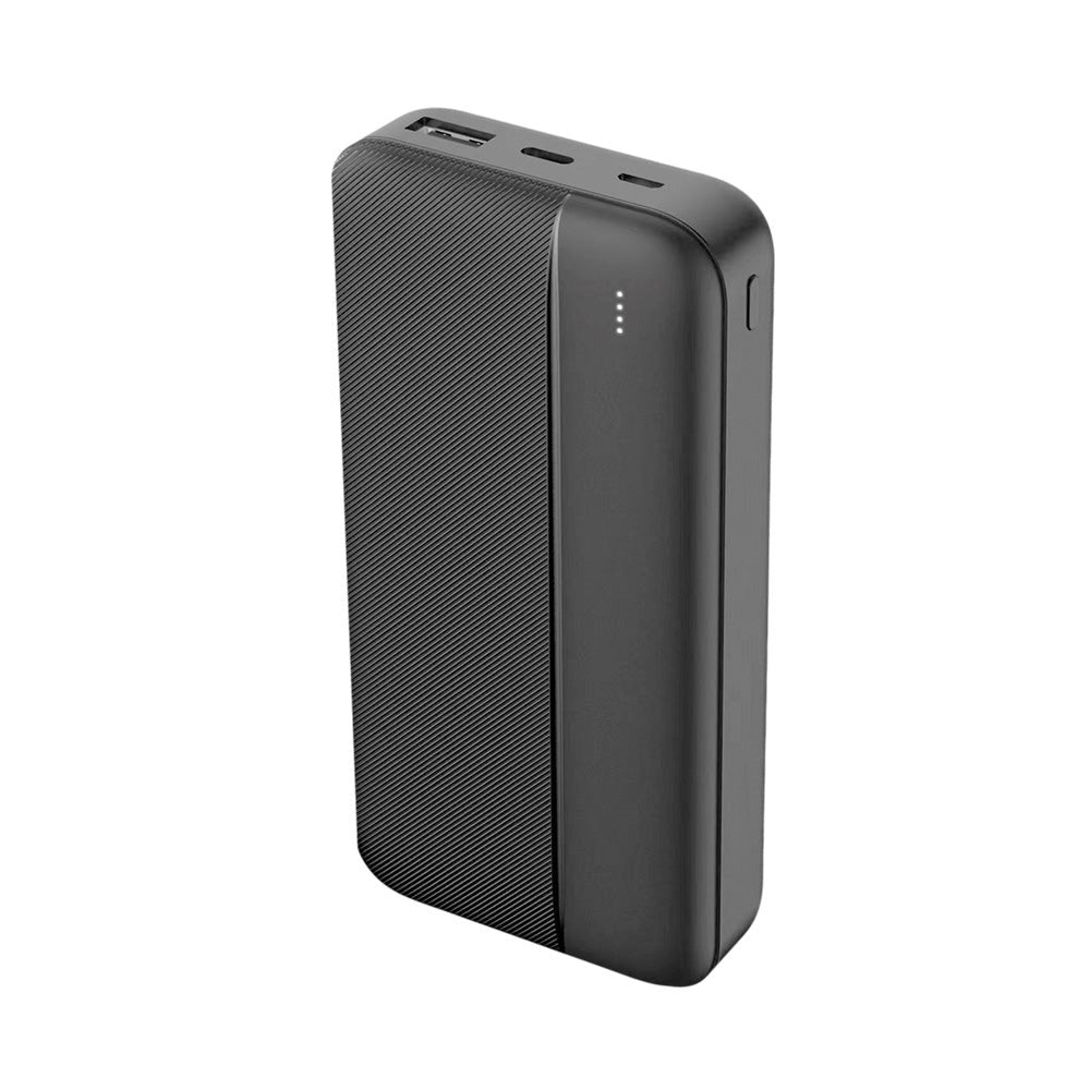 Maxlife 20W Powerbank m. USB-A, USB-C & Micro-USB - 20.000 mAh - Sort