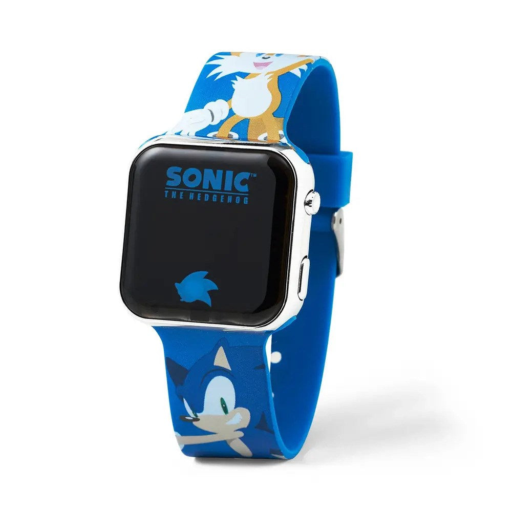 Accutime LED-Ur til Børn m. Justerbar Rem - Sonic V2