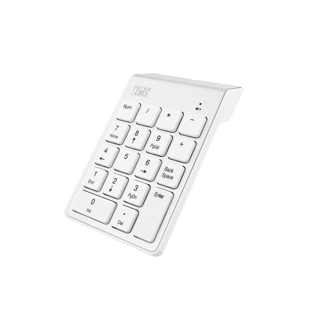 T'NB Trådløst Numerisk Tastatur - Hvid