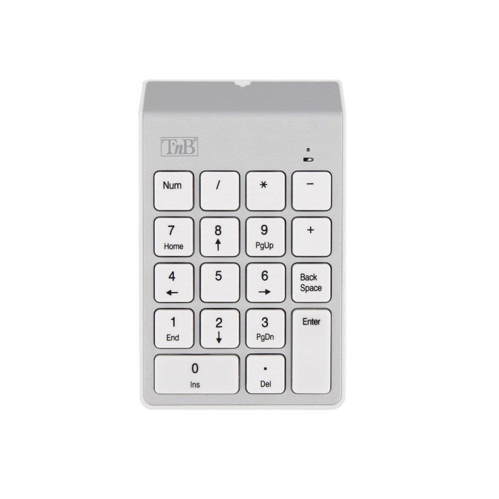 T'NB Trådløst Numerisk Tastatur - Hvid