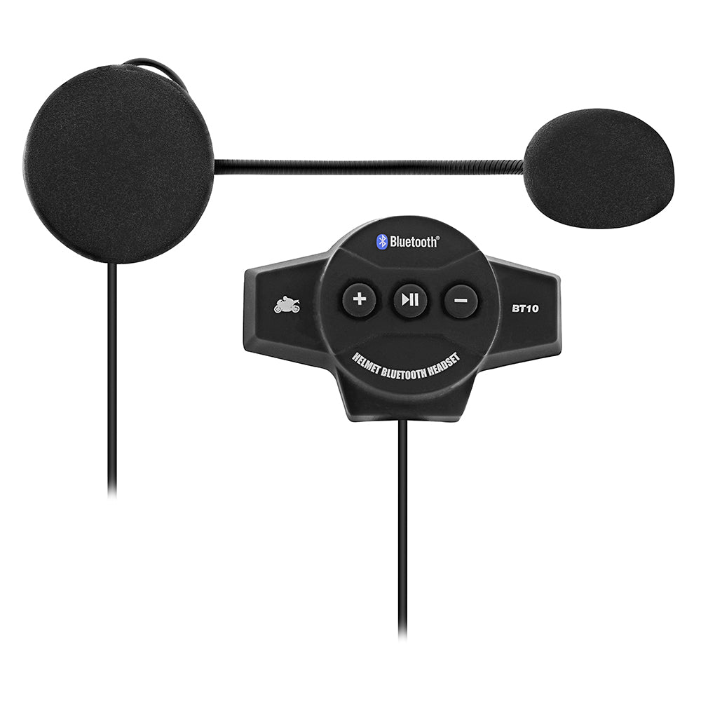 T'NB InRide Håndfri Bluetooth Headset til Motorcykel Hjelm - Sort | Bluetooth - Headset - Bil TABLETCOVERS.DK