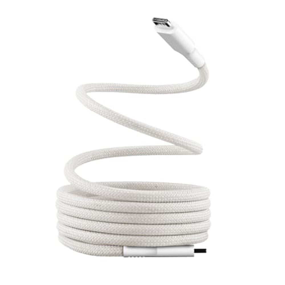T'NB Magnetisk USB-C til USB-C Kabel - 1.5m / 60W - Hvid