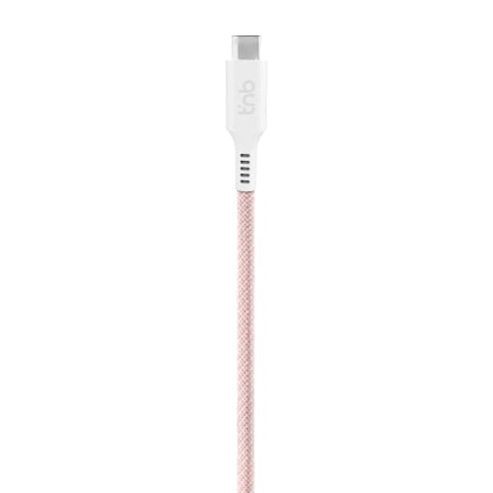 T'NB Magnetisk USB-C til USB-C Kabel - 1.5m / 60W - Lyserød