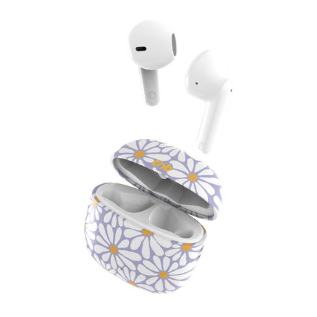 T'NB EXCLUSIV' Trådløse In-Ear Høretelefoner m. Opladningsetui - Flower