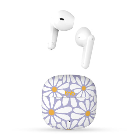 T'NB EXCLUSIV' Trådløse In-Ear Høretelefoner m. Opladningsetui - Flower