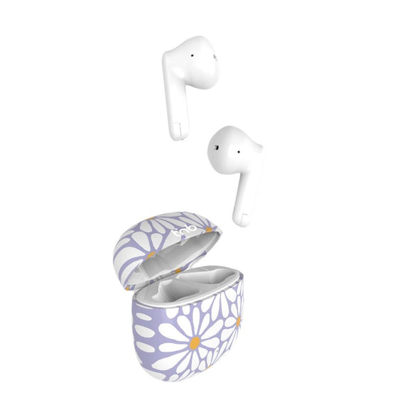 T'NB EXCLUSIV' Trådløse In-Ear Høretelefoner m. Opladningsetui - Flower