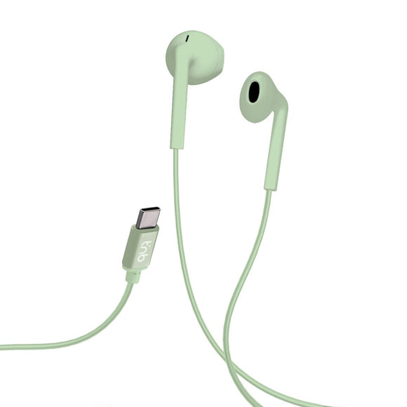 T'NB C-SOUND In-Ear Høretelefoner - USB-C - Grøn