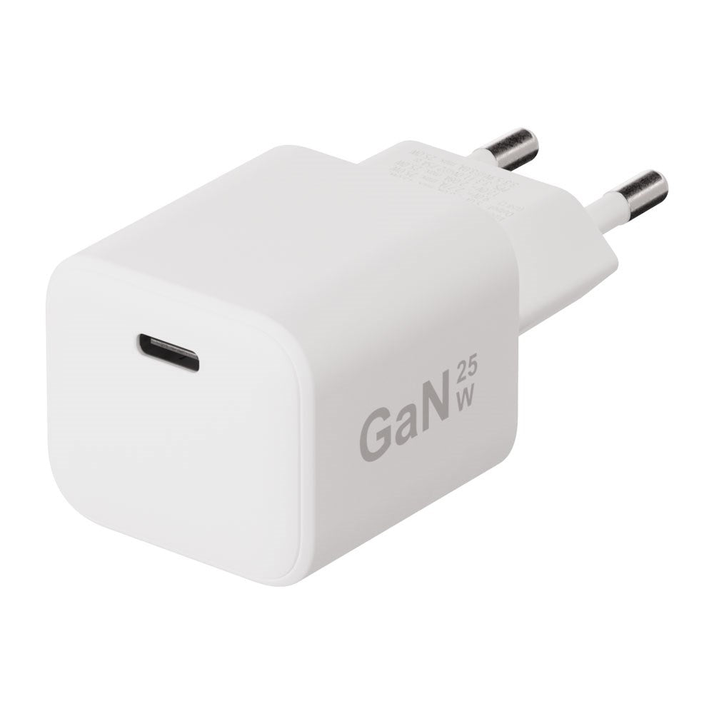 X2O 25W Vægoplader m. 1x USB-C - Hvid