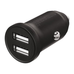 X2O 12W Dobbelt Biloplader USB-A - Sort