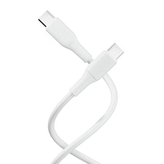 X2O Superflex 60W USB-C til USB-C Kabel - 1.5m - Hvid