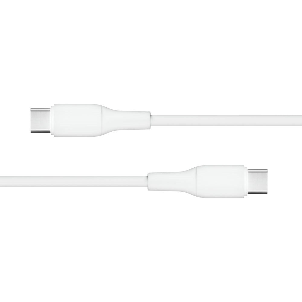 X2O Superflex 60W USB-C til USB-C Kabel - 1.5m - Hvid