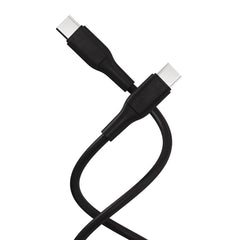 X2O Superflex 60W USB-C til USB-C Kabel - 1.5m - Sort