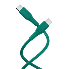 X2O Superflex 60W USB-C til USB-C Kabel - 1.5m - Grøn