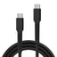 X2O Longlife 100W USB-C til USB-C Kabel - 2m - Sort