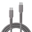 X2O Longlife 100W USB-C til USB-C Kabel - 2m - Grå