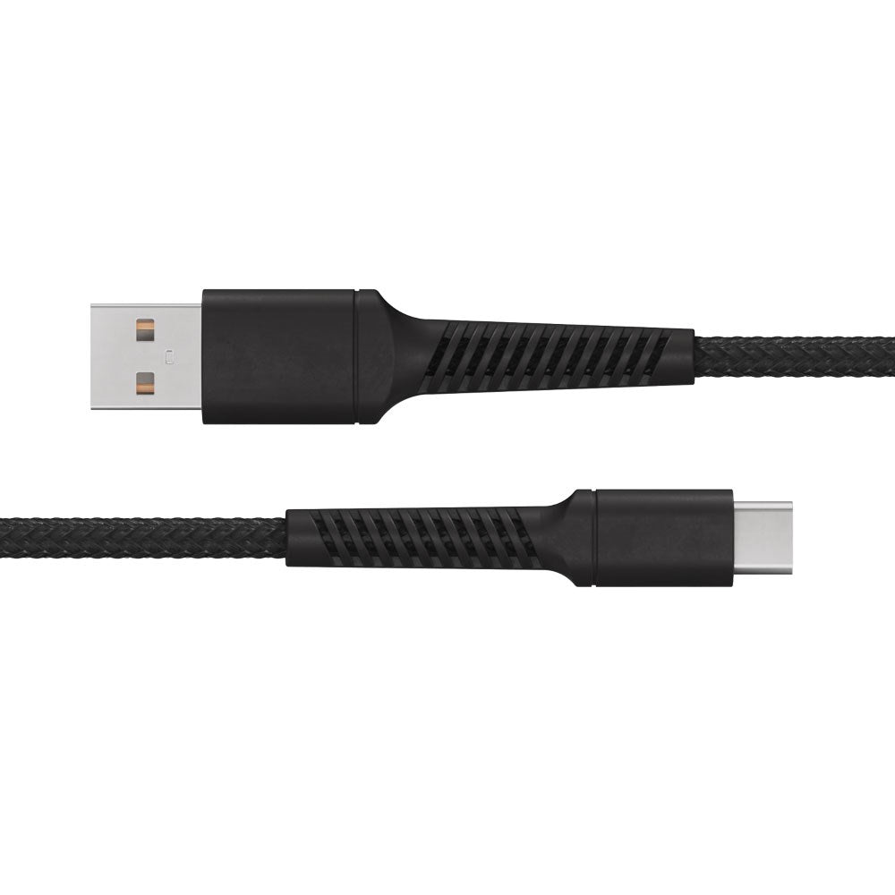 X2O Longlife 60W USB-A til USB-C Kabel - 2m - Sort