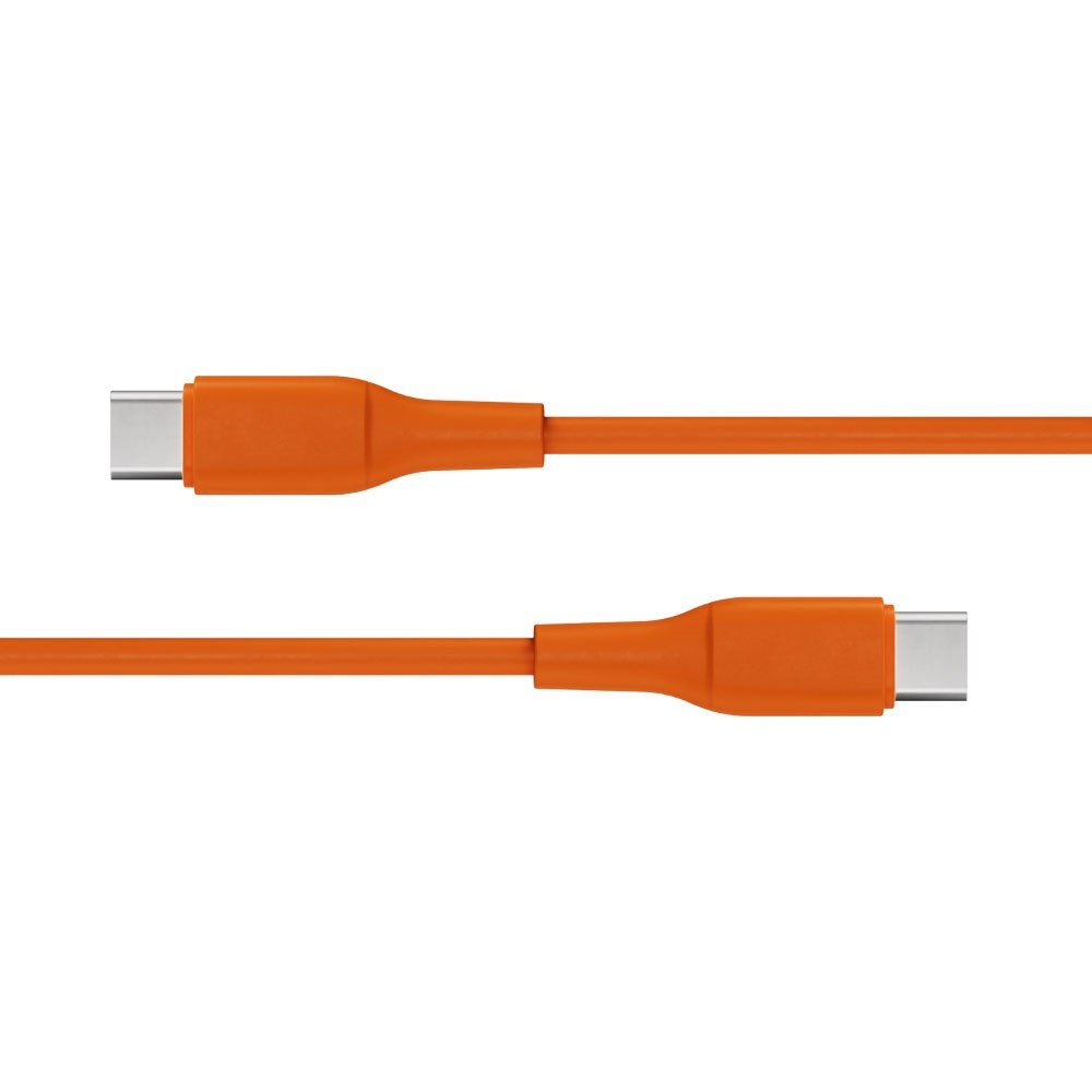 X2O Superflex 60W USB-C til USB-C Kabel - 1.5m - Orange