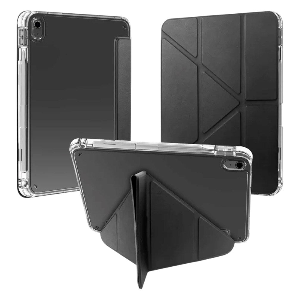 iPad 11" (2026 / 2025) / 10.9" (2024 / 2022) X2O Origami Folio Flipcover - Sort