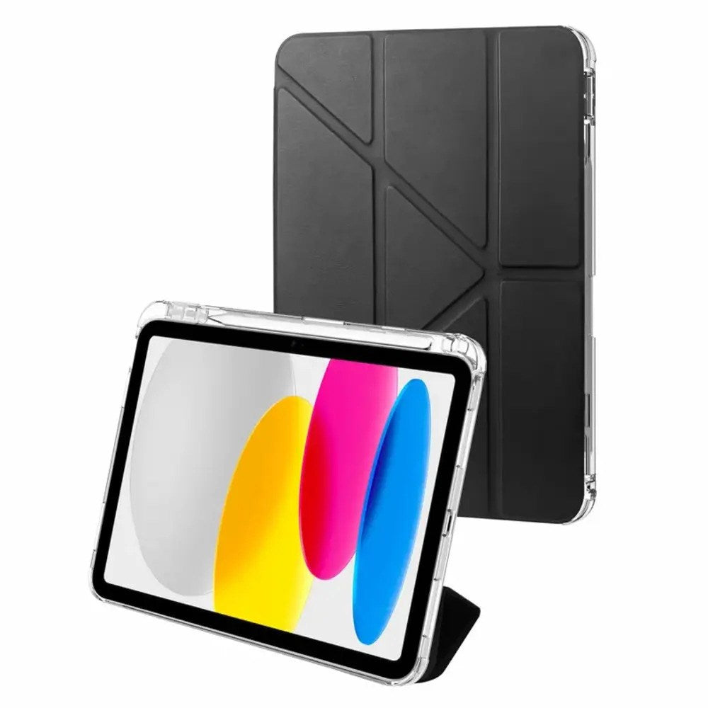 iPad 11" (2026 / 2025) / 10.9" (2024 / 2022) X2O Origami Folio Flipcover - Sort