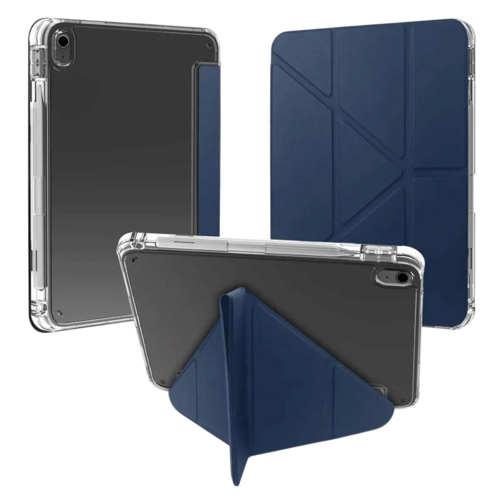 iPad 11" (2026 / 2025) / 10.9" (2024 / 2022) X2O Origami Folio Flipcover - Blå