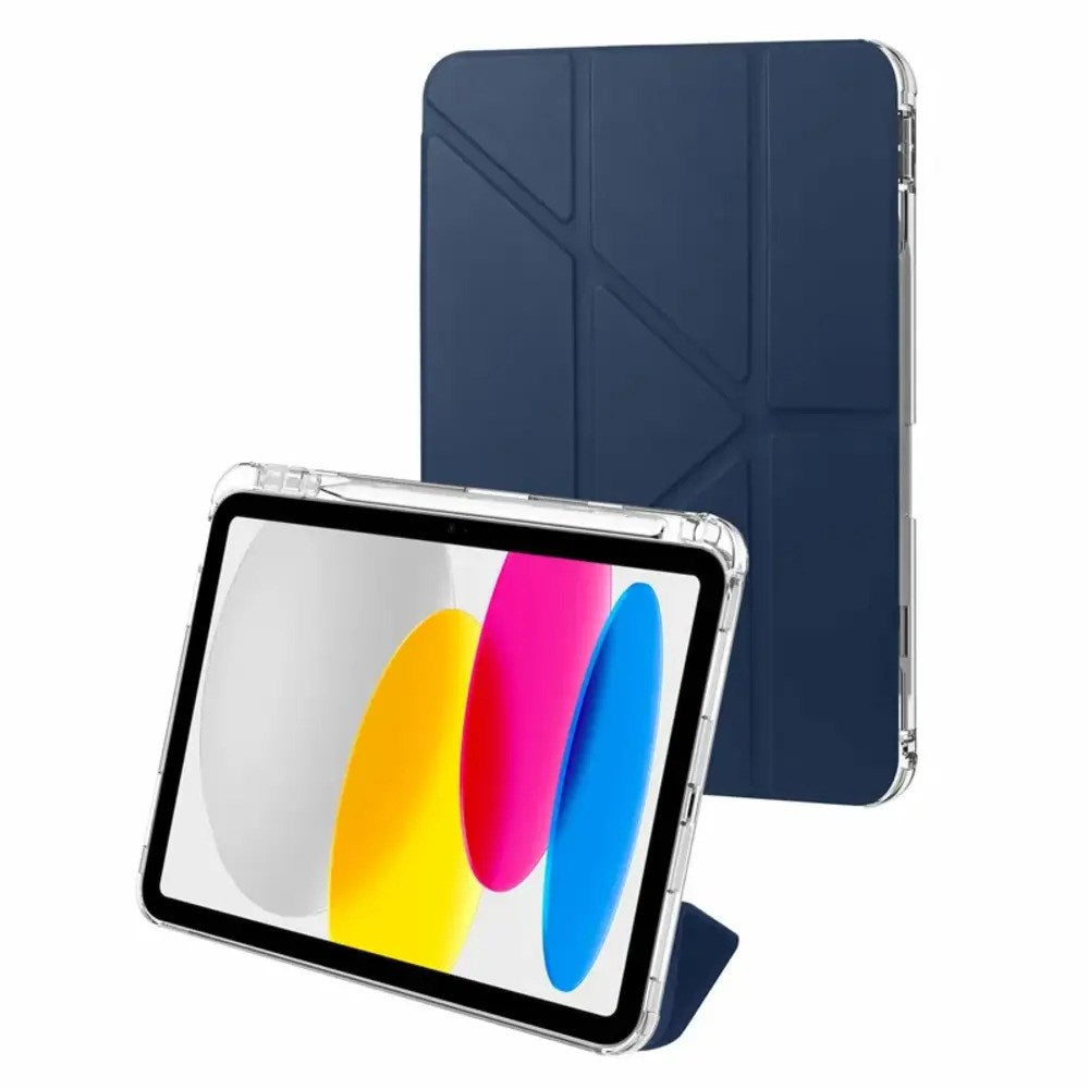 iPad 11" (2026 / 2025) / 10.9" (2024 / 2022) X2O Origami Folio Flipcover - Blå