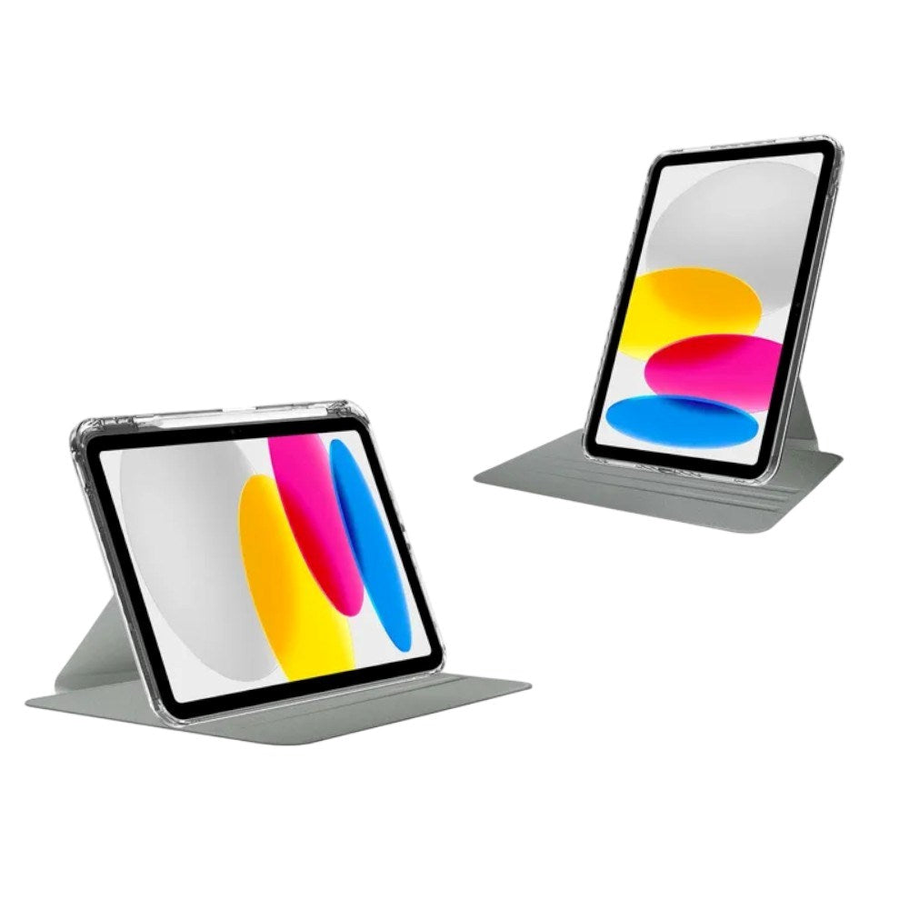 iPad 11" (2026 / 2025) / 10.9" (2024 / 2022) X2O 2-i-1 Mag Folio Flipcover - Grå