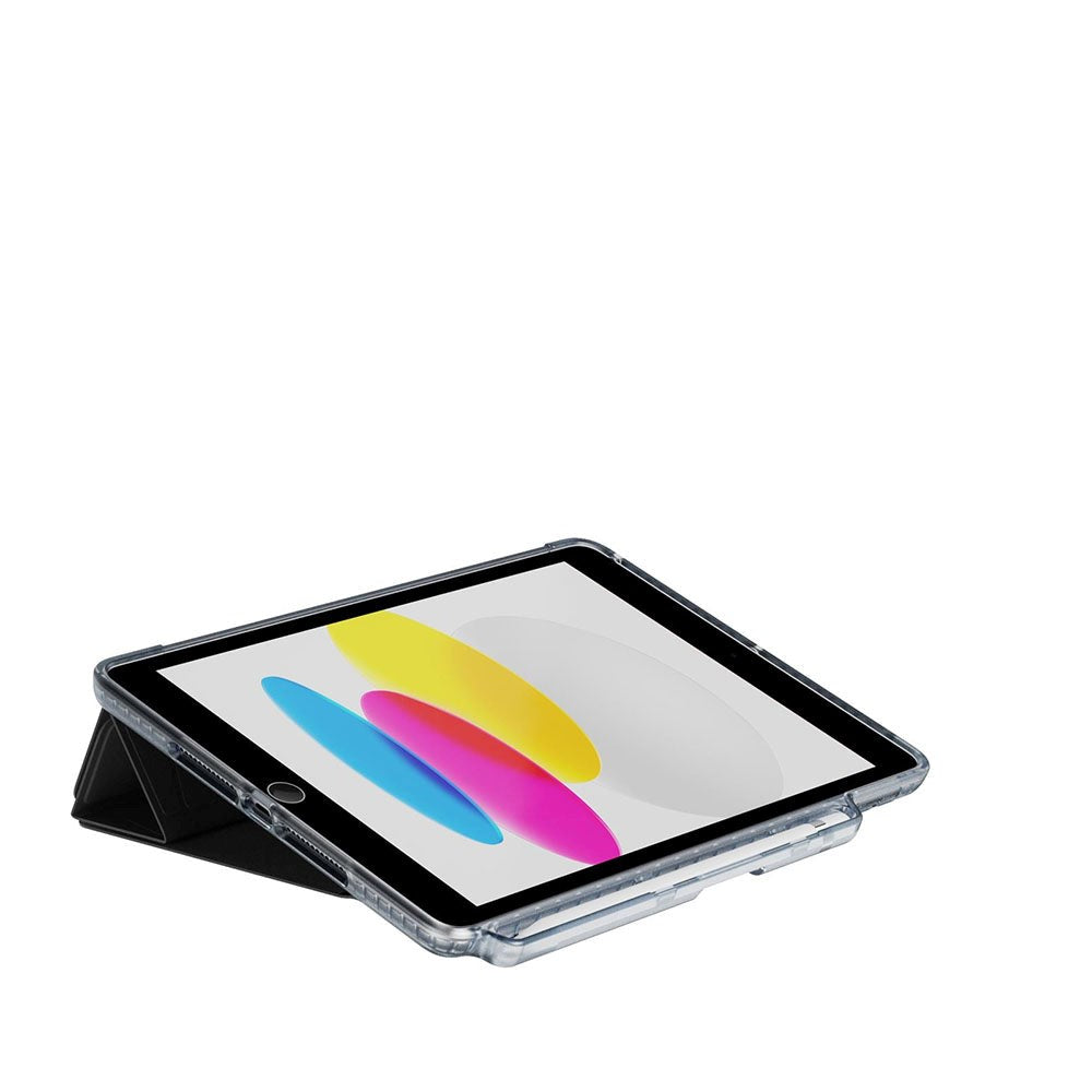 iPad 10.2" (2021 / 2020 / 2019) Tech21 Evo Folio Cover m. Apple Pencil Holder - Sort