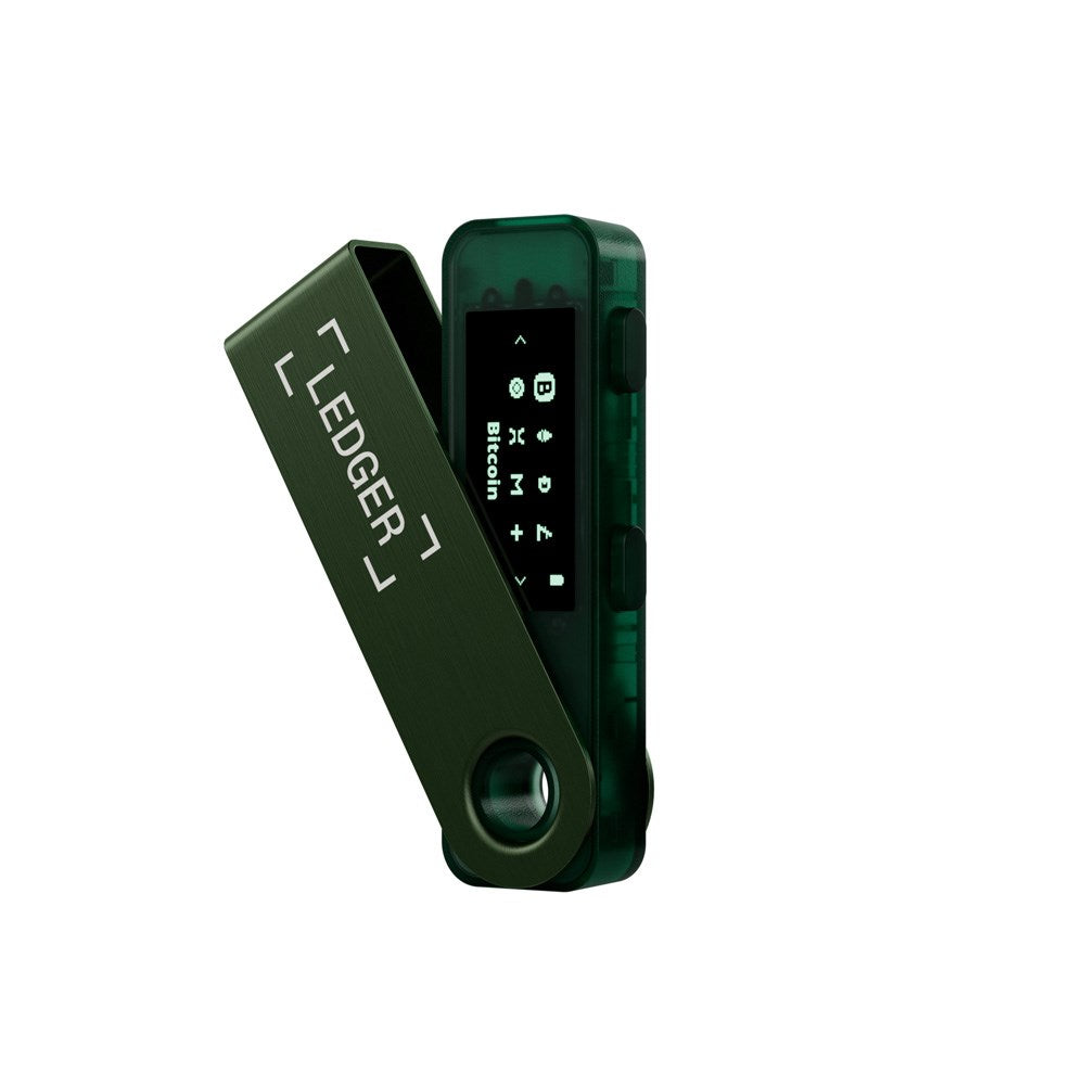 Ledger Nano S Plus Crypto Hardware Wallet - Emerald Green | TABLETCOVERS.DK