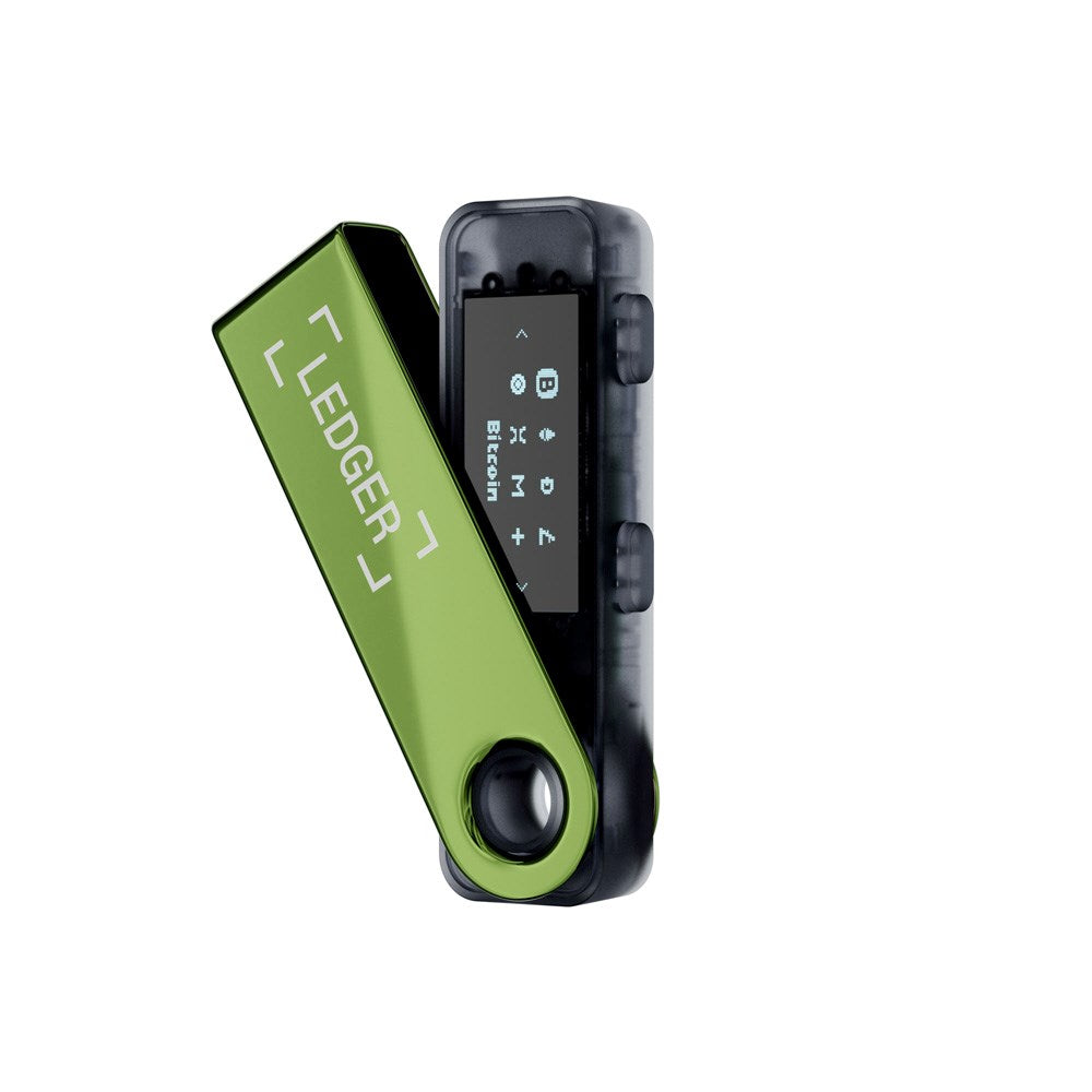Ledger Nano S Plus Crypto Hardware Wallet - Oxidate Green | TABLETCOVERS.DK