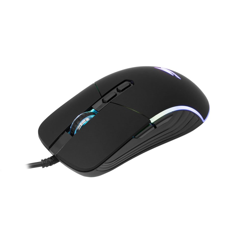 Baracuda NAUTILUS Gaming Mus - 7D / 12800 DPI - Sort