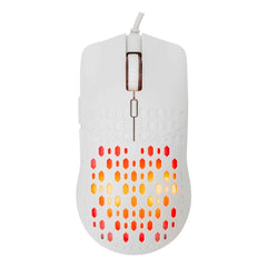 Baracuda OCTOPUS Gaming Mus - 6D / 3600 DPI - Hvid