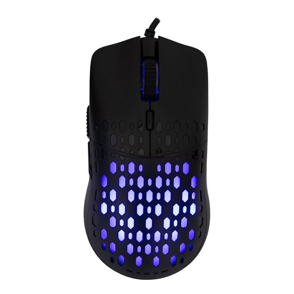 Baracuda OCTOPUS Gaming Mus - 6D / 3600 DPI - Sort