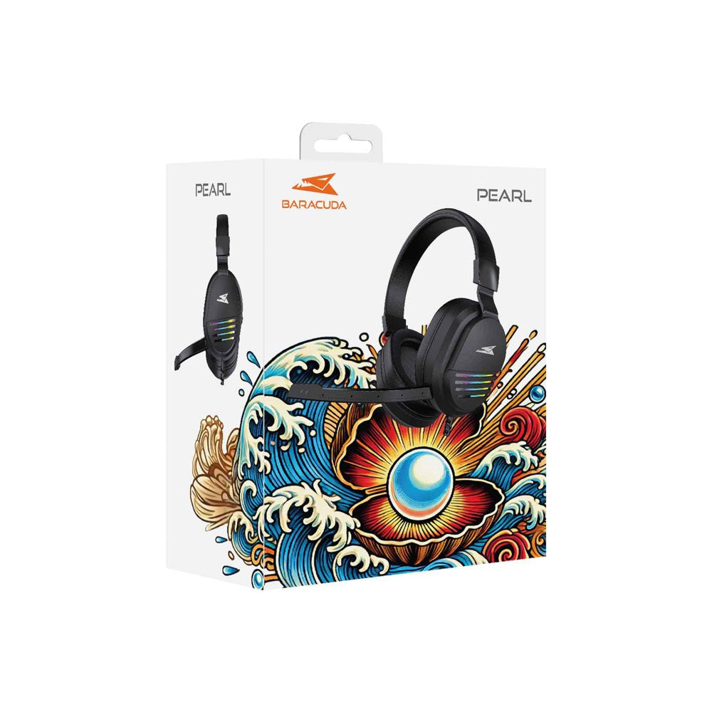 Baracuda PEARL Over-Ear Gaming Headset - Sort