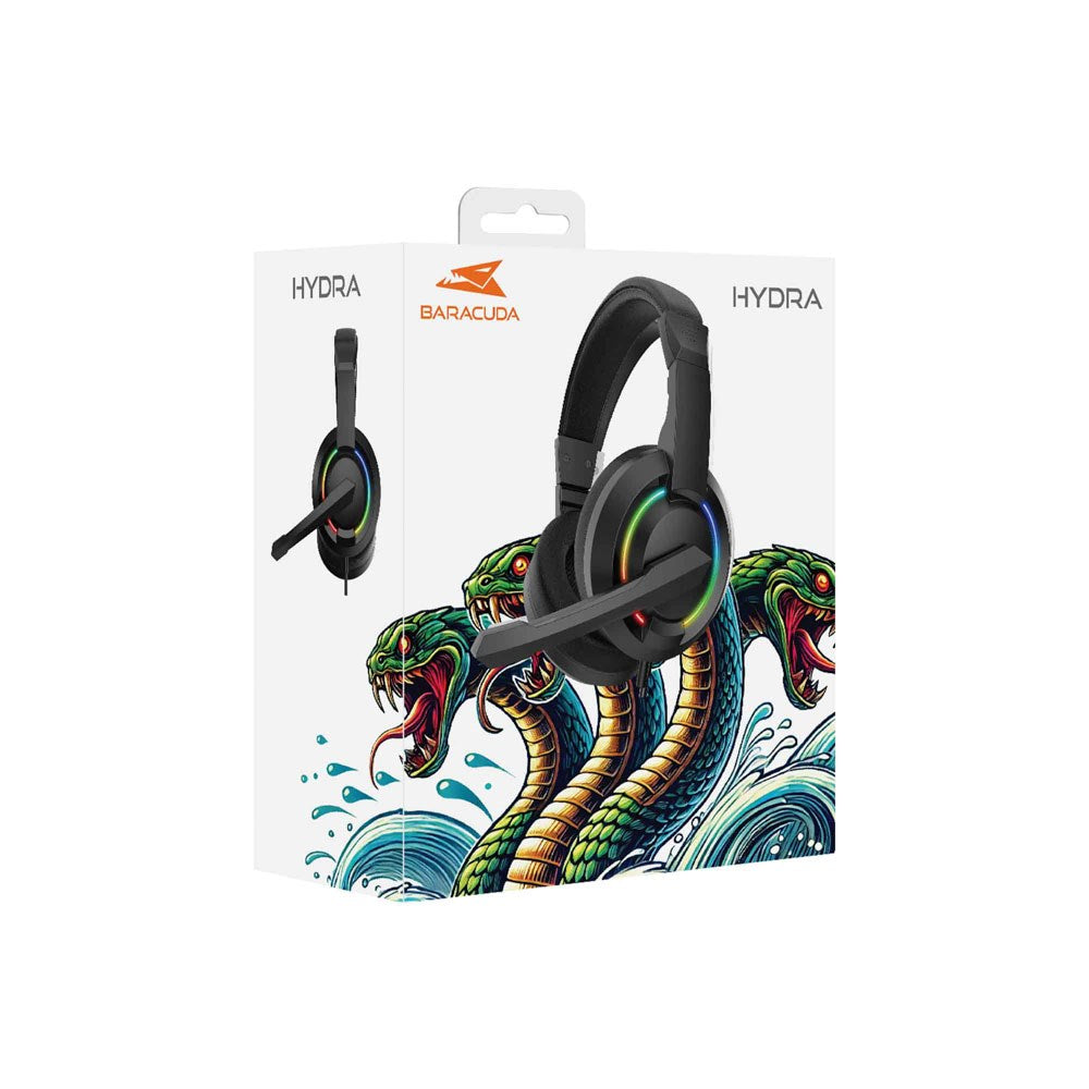 Baracuda HYDRO On-Ear Gaming Headset - Sort - (DEMO)