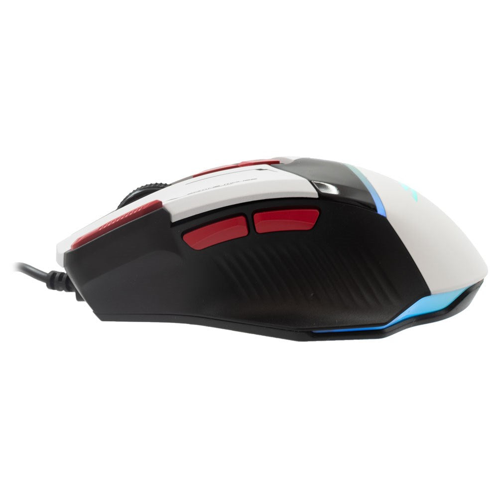 Baracuda MANTA Gaming Mus - 8D / 12800 DPI - Hvid