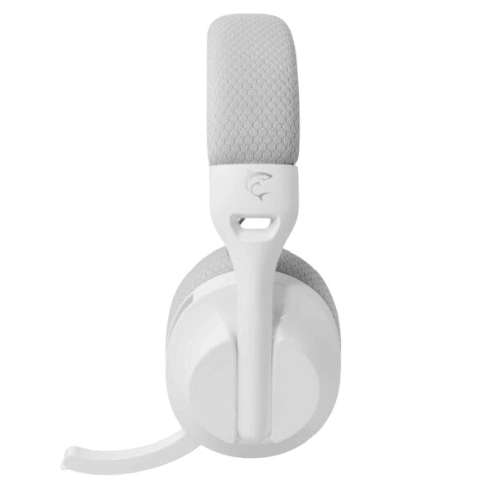 White Shark On-Ear Trådløse Gaming Høretelefoner m. Mikrofon - Hvid / Grå