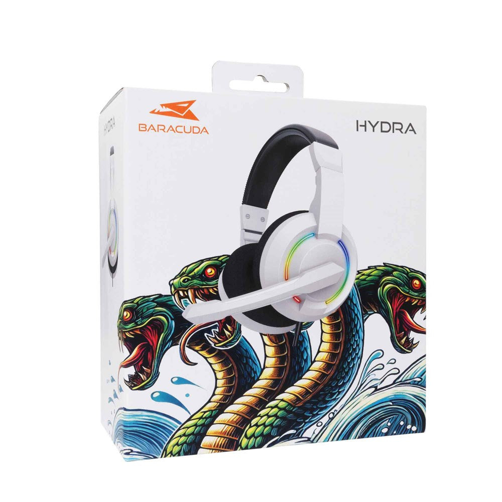 Baracuda HYDRO On-Ear Gaming Headset - Hvid