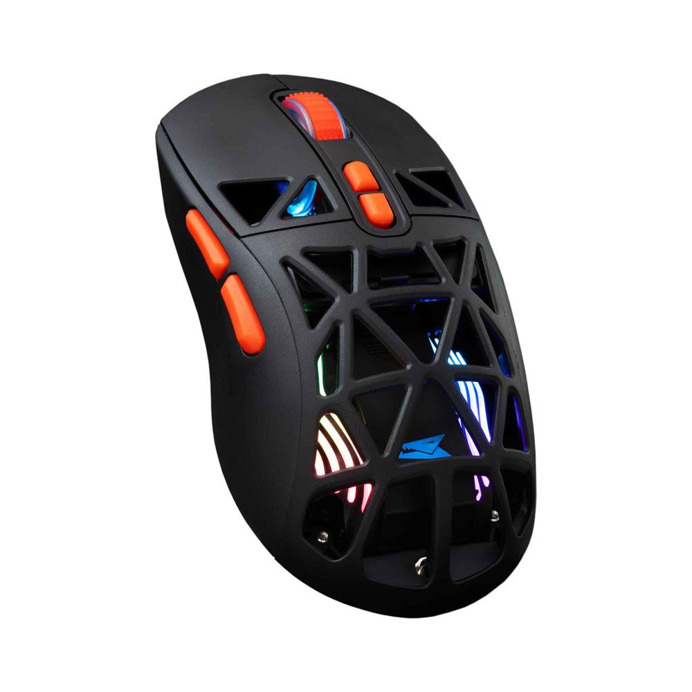 Baracuda SEAL Gaming Mus - 7D / 12800 DPI - Sort