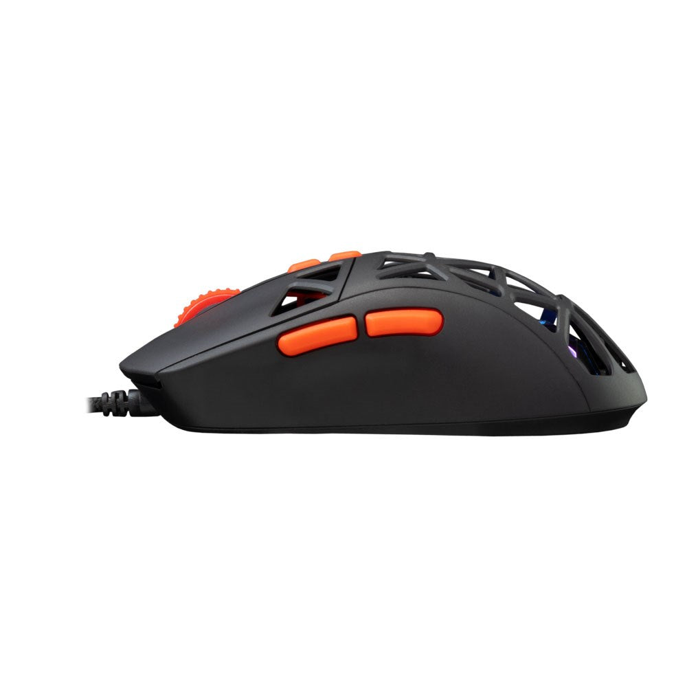 Baracuda SEAL Gaming Mus - 7D / 12800 DPI - Sort
