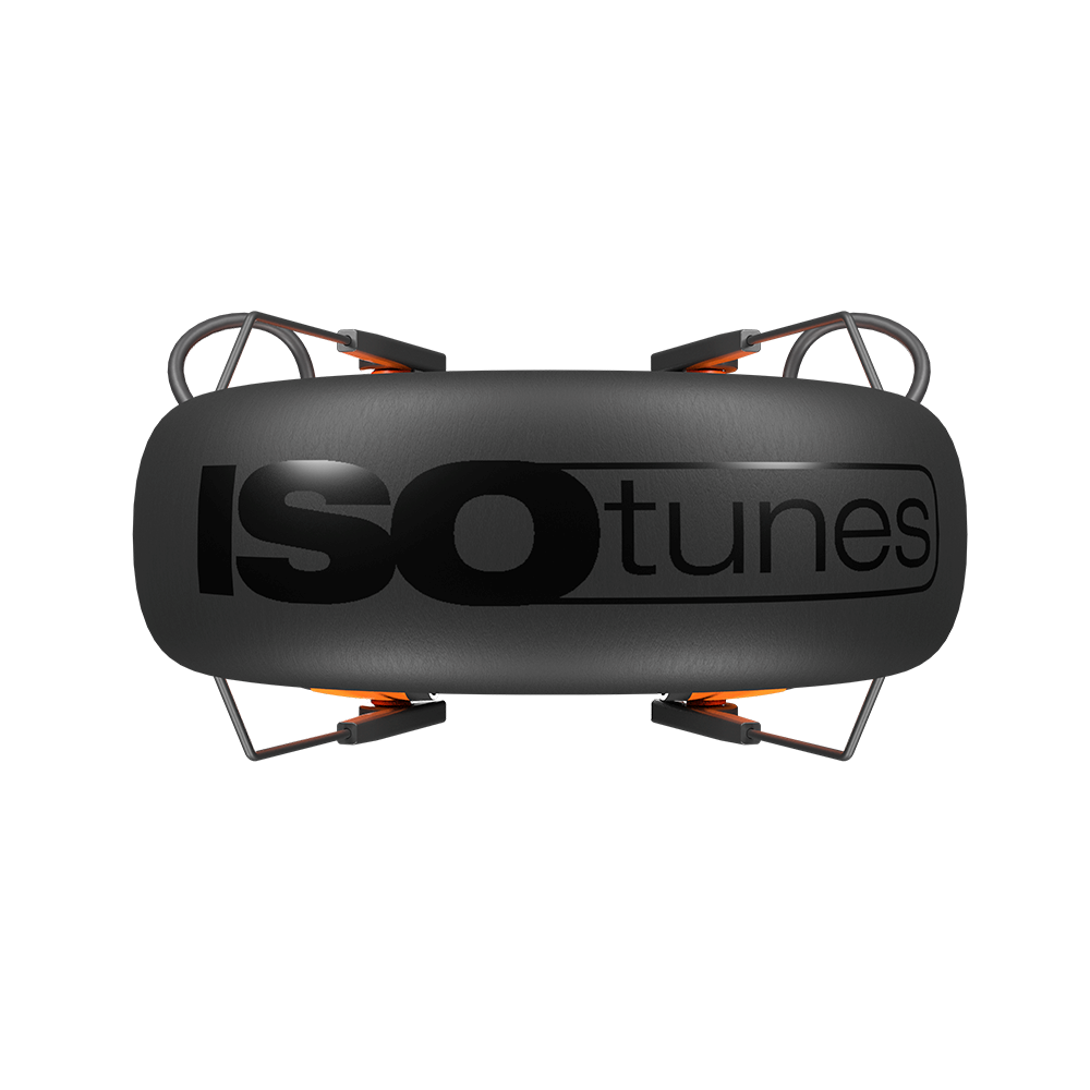 ISOtunes Air Defender EN352 Bluetooth Høreværn - Sort / Orange