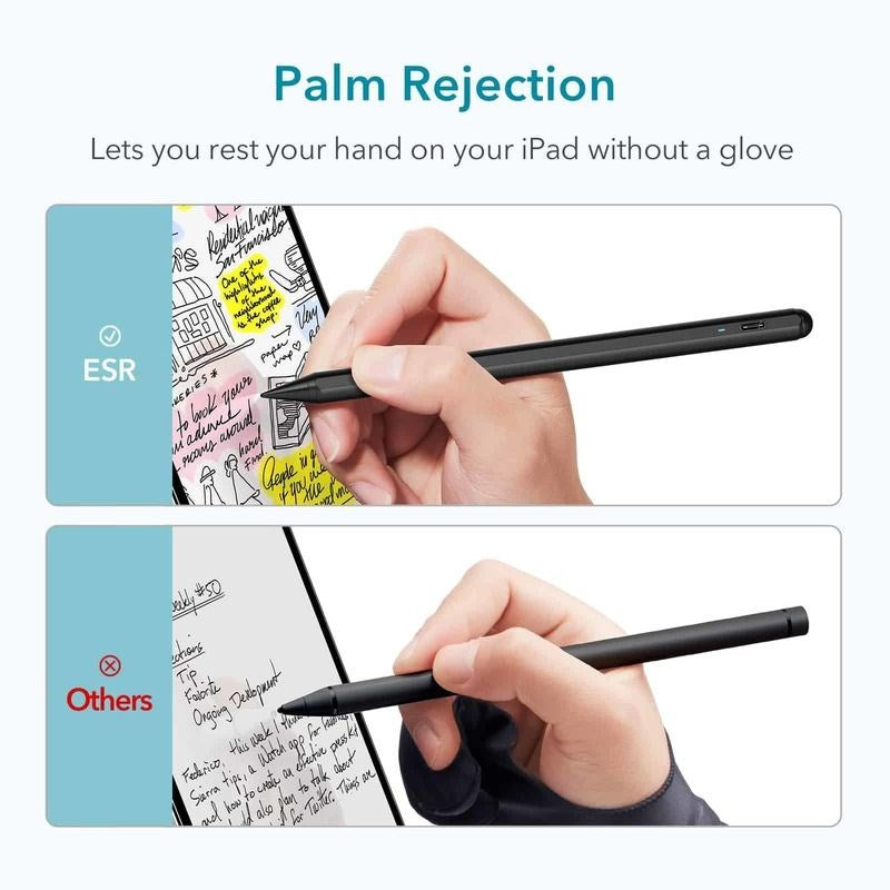 ESR Digital Stylus Pen Til iPad - Sort