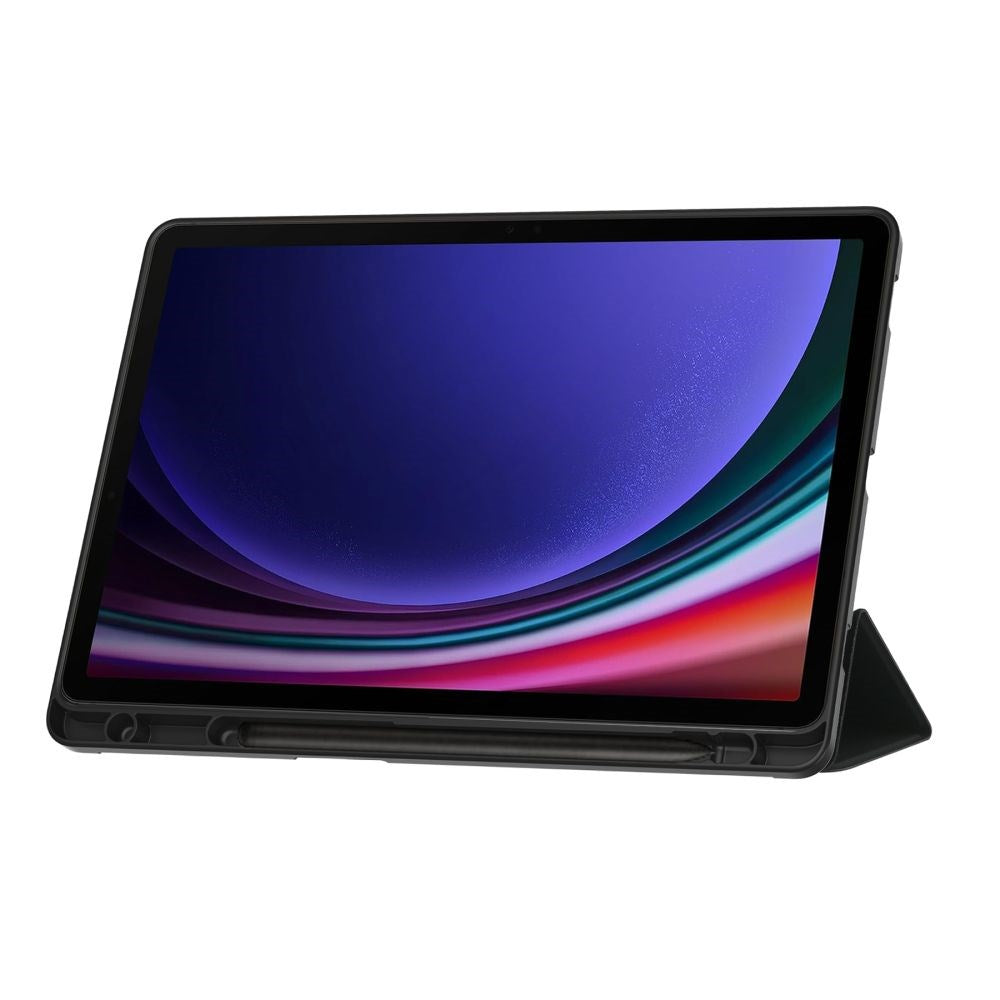 Samsung Galaxy Tab S10 FE / S9 FE Tech-Protect Smartcase Cover m. Pen Holder - Sort