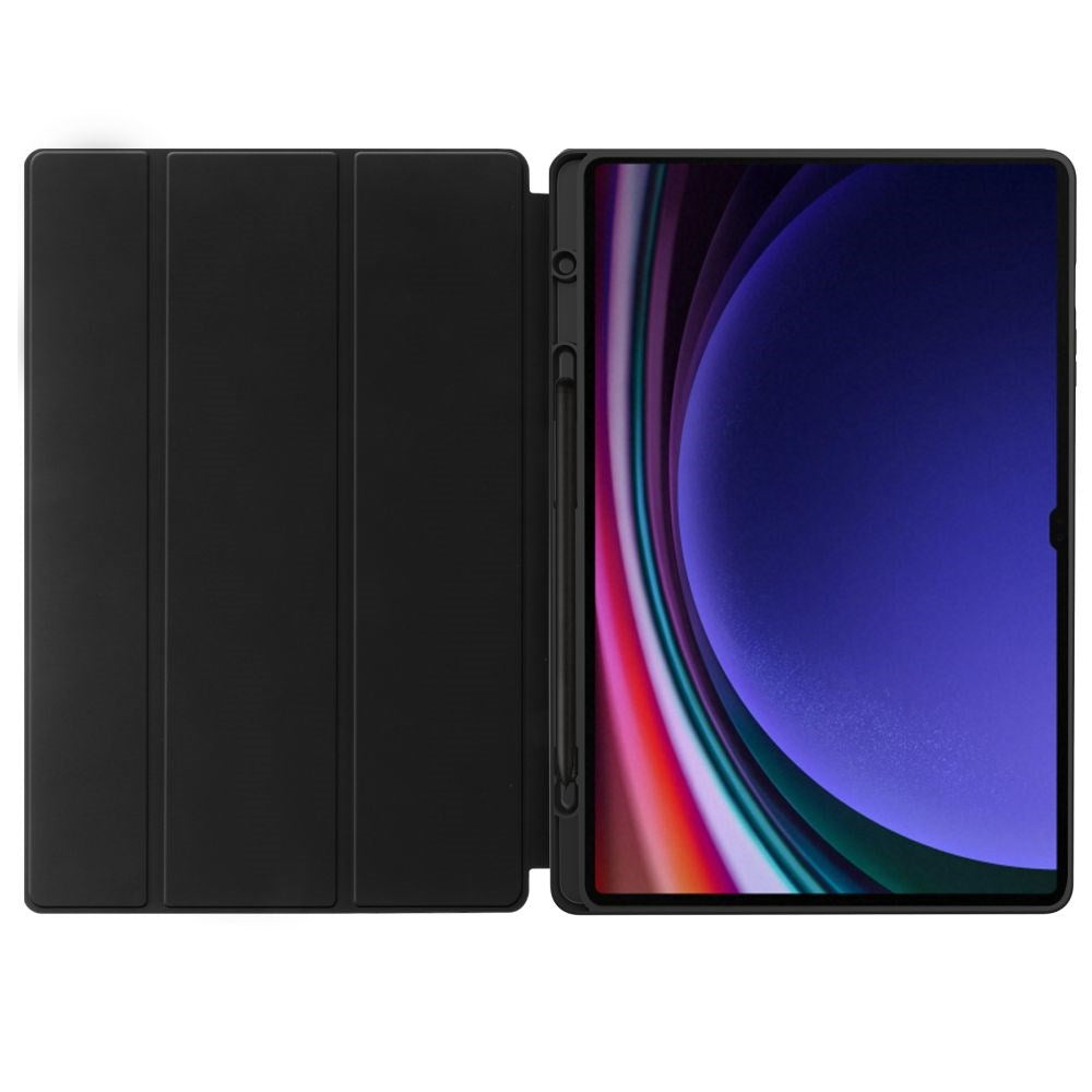 Samsung Galaxy Tab S9 FE+ (Plus) Tech-Protect Smartcase Cover m. Pen Holder - Sort
