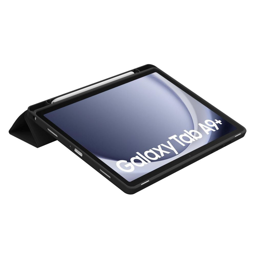Samsung Galaxy Tab A9+ (Plus) Tech-Protect SC Cover m. Stylus Holder - Sort