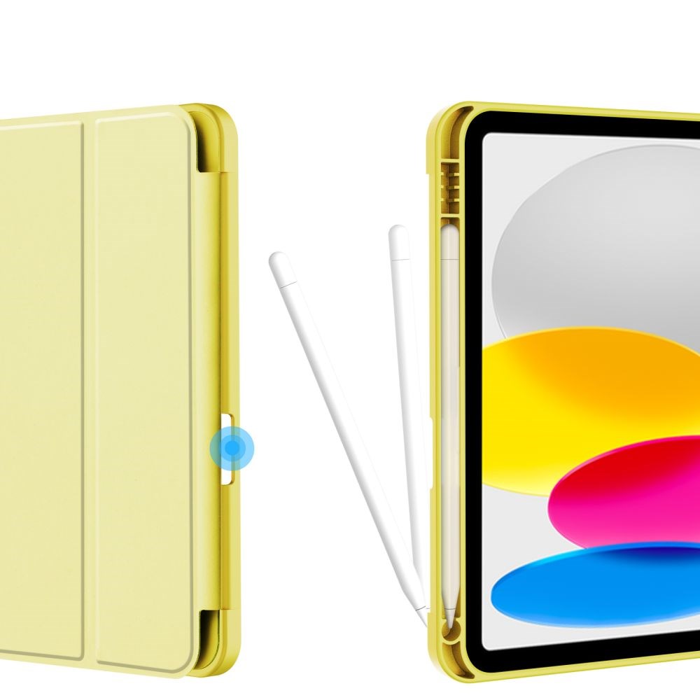 iPad 11" (2025) / iPad 10.9" (2024/2022) Tech-Protect SC Cover m. Apple Pencil Holder - Gul
