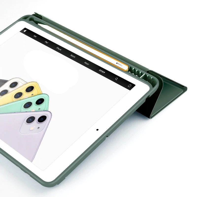iPad 10.2" (2021 / 2020 / 2019) Tech-Protect SC Cover m. Apple Pencil Holder - Lyserød